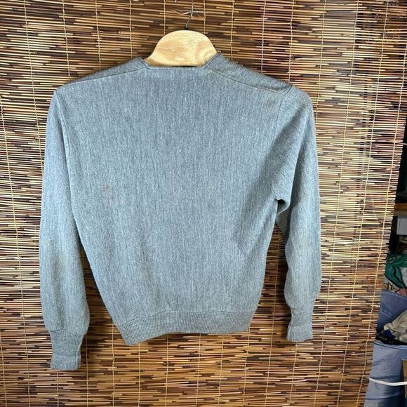 Vtg Grandpa Sweater Golf Grungy Academia Dirty Old Man Wool Cardigan XL Arnold P - Picture 6 of 7